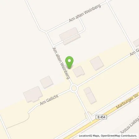 Standortübersicht der Tankstelle Knies+Lagotka GmbH&Co.KG in 35279 Neustadt (Hessen)