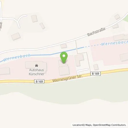 Standortübersicht der Tankstelle bft in 08228 Rodewisch