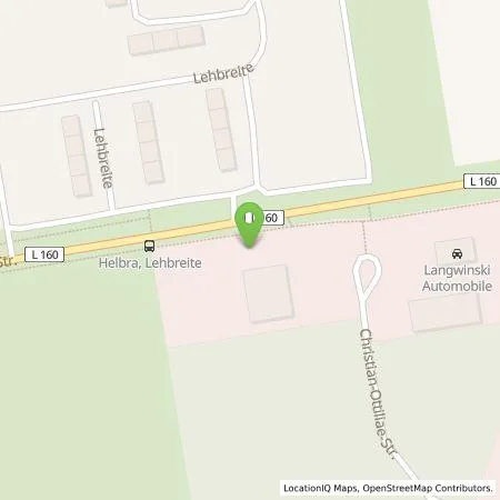 Standortübersicht der Tankstelle Autohaus Ahlhelm in 06311 Helbra