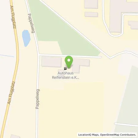 Standortübersicht der Tankstelle Autohaus Reifenstein in 99625 Kölleda