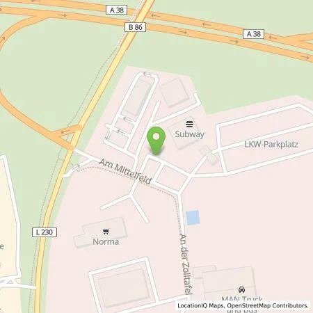 Standortübersicht der Tankstelle Shell in 06526 Sangerhausen