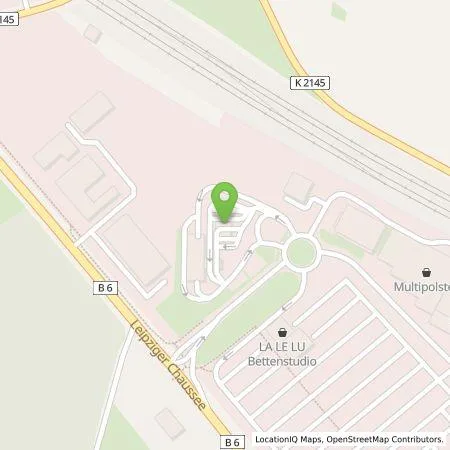 Standortübersicht der Tankstelle Globus in 06116 Halle (Saale)