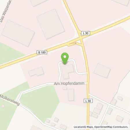 Standortübersicht der Tankstelle Raiffeisen in 39517 Tangerhütte