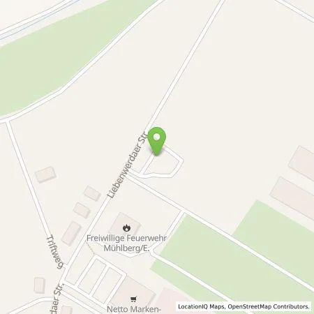 Standortübersicht der Tankstelle BHG-Tankstelle in 04931 Mühlberg/Elbe