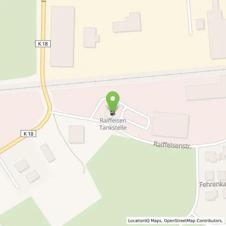 Standortübersicht der Tankstelle Raiffeisen Weser Elbe eG Tankstelle in 27624 Geestland