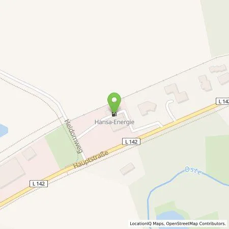 Standortübersicht der Tankstelle Hansa Energie in 27419 Tiste