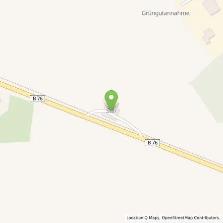 Standortübersicht der Tankstelle star in 24857 Fahrdorf