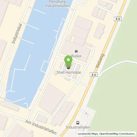 Standortübersicht der Tankstelle Shell in 24937 Flensburg