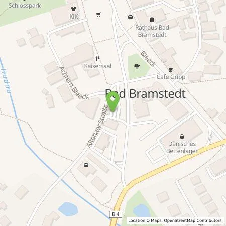 Standortübersicht der Tankstelle Esso in 24576 Bad Bramstedt