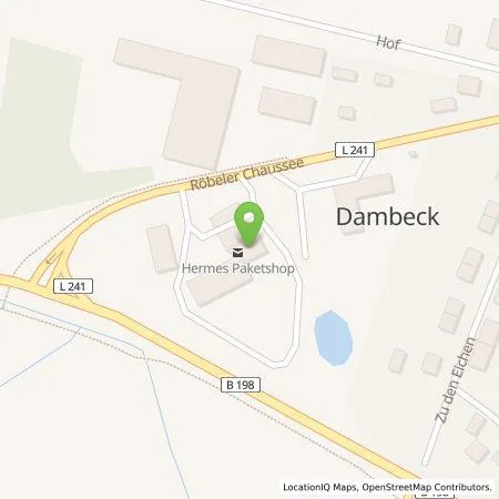 Standortübersicht der Tankstelle Shell in 17209 Bütow