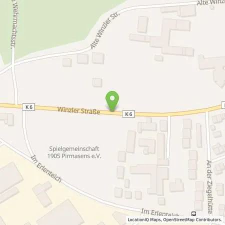 Standortübersicht der Tankstelle Autohaus Gumbert in 66955 Pirmasens