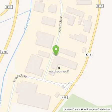 Standortübersicht der Tankstelle Aral Tankstelle (LPG der Aral AG) in 67806 Rockenhausen