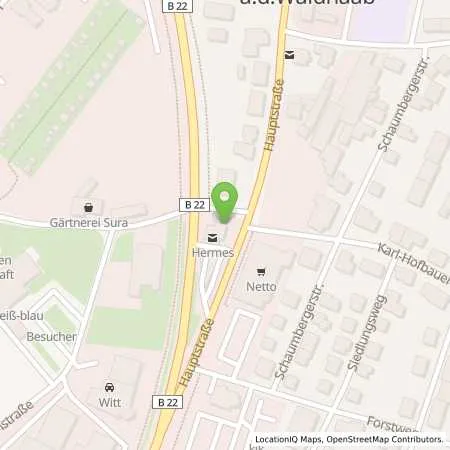 Standortübersicht der Tankstelle JET Tankstelle in 92665 Altenstadt a. d. Waldnab