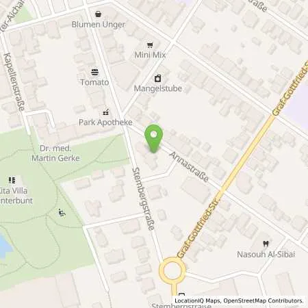 Standortübersicht der Tankstelle Q1 Tankstelle in 59755 Arnsberg