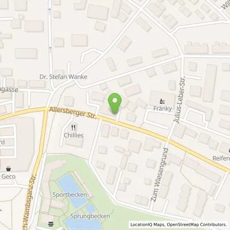 Standortübersicht der Tankstelle Aral Tankstelle, Marianne Frieser e. K. in 91154 Roth