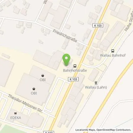 Standortübersicht der Tankstelle Avia Servicestation in 35216 Biedenkopf (Wallau)