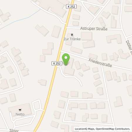 Standortübersicht der Autogas (LPG) Tankstelle: FELTA Tankstelle in 49429, Visbek