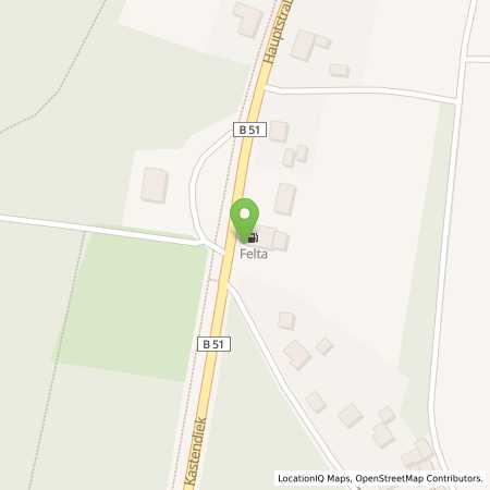 Standortübersicht der Autogas (LPG) Tankstelle: FELTA Tankstelle in 28816, Fahrenhorst