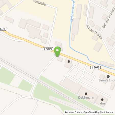 Standortübersicht der Autogas (LPG) Tankstelle: SB-Tankstelle Ottmar Rabeneck in 35274, Kirchhain