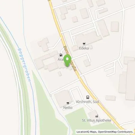 Standortübersicht der Tankstelle Aral Tankstelle Aumer in 94356 Kirchroth