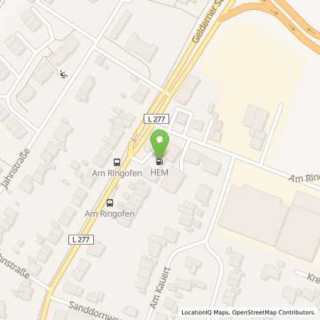 Standortübersicht der Tankstelle Esso Station Harald Günter in 41189 Mönchengladbach