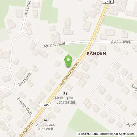 Standortübersicht der Tankstelle Tankstelle Rakelbusch GmbH in 31553 Auhagen