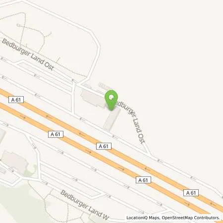 Standortübersicht der Tankstelle BAB-Tankstelle Bedburger Land Ost (LPG der Aral AG) in 50181 Bedburg