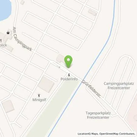 Standortübersicht der Tankstelle Freizeitcenter Oberrhein in 77836 Rheinmünster (Stollhofen)