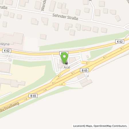 Standortübersicht der Autogas (LPG) Tankstelle: Aral Tankstelle (LPG der Aral AG) in 30159, Hannover