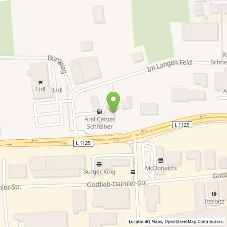 Standortübersicht der Tankstelle Aral Tankstelle (LPG der Aral AG) in 71711 Murr