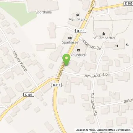 Standortübersicht der Tankstelle BFT - Tankstelle und Autohaus Kormann GmbH in 49586 Merzen