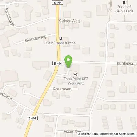 Standortübersicht der Tankstelle Olsson Tankstelle Klein Ilsede in 31241 Ilsede