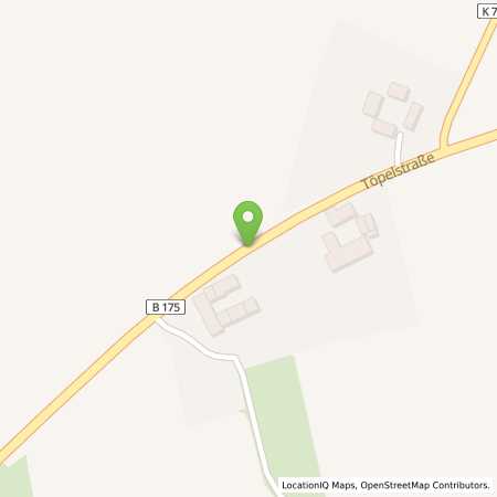 Standortübersicht der Autogas (LPG) Tankstelle: Total Tankstelle in 04746, Hartha