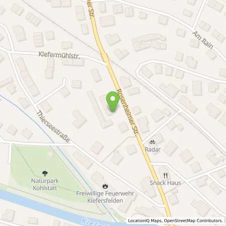 Standortübersicht der Tankstelle Tankstelle Simon Graf in 83088 Kiefersfelden