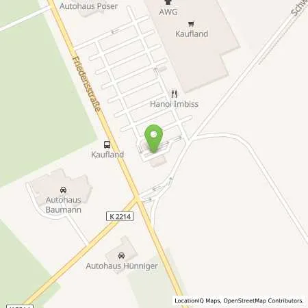 Standortübersicht der Tankstelle Autohaus Poser GmbH & Co.KG in 06712 Zeitz