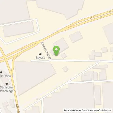 Standortübersicht der Tankstelle BayWa Tankstelle Bad Neustadt in 97616 Bad Neustadt a.d. Saale