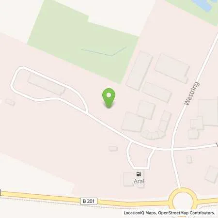 Standortübersicht der Tankstelle Aral Tankstelle Pahl Tankstellenbetriebs GmbH in 24850 Schuby