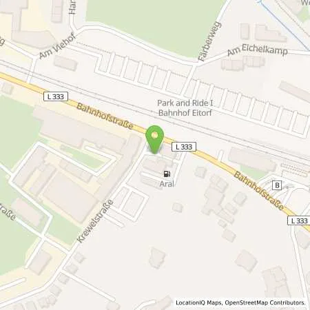 Standortübersicht der Tankstelle ARAL Tankstelle Andreas Mückler (LPG der ARAL AG) in 53783 Eitorf