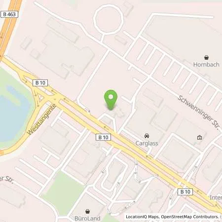 Standortübersicht der Tankstelle JET-Tankstelle in 75179 Pforzheim