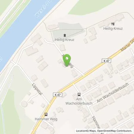 Standortübersicht der Tankstelle Autogastankstelle Peter Rotterdamm in 45721 Haltern am See