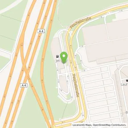 Standortübersicht der Tankstelle JET Tankstelle in 01139 Dresden