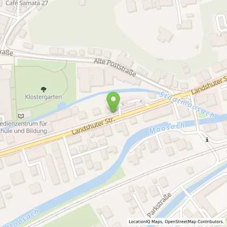 Standortübersicht der Tankstelle JET Tankstelle in 85356 Freising