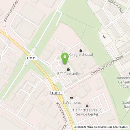 Standortübersicht der Tankstelle BFT Tankstelle in 68519 Viernheim