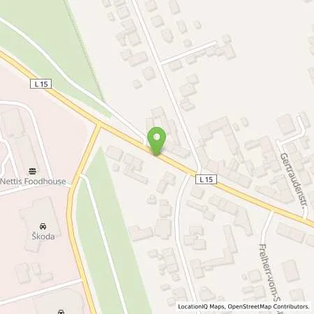 Standortübersicht der Tankstelle Raiffeisen Warengen. Stendal e.G. in 39576 Stendal