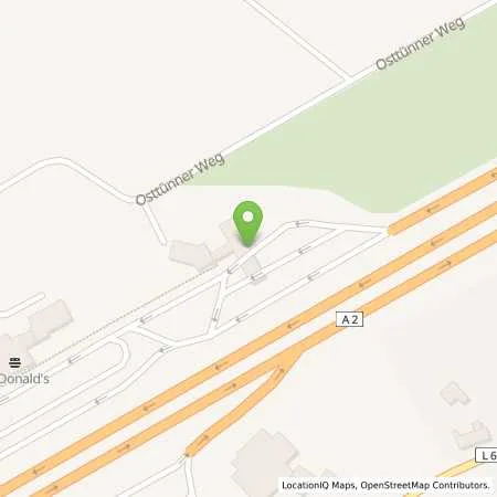 Standortübersicht der Tankstelle ARAL Tankstelle (LPG der Aral AG) in 59069 Hamm