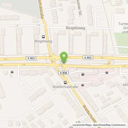 Standortübersicht der Tankstelle ARAL Tankstelle (LPG der Aral AG) in 65933 Frankfurt