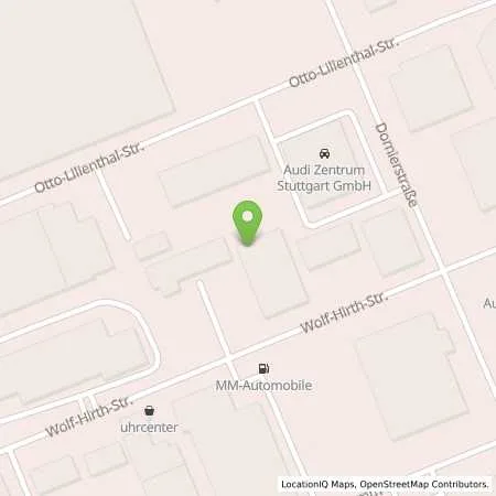 Standortübersicht der Tankstelle MM-Automobile in 71034 Böblingen