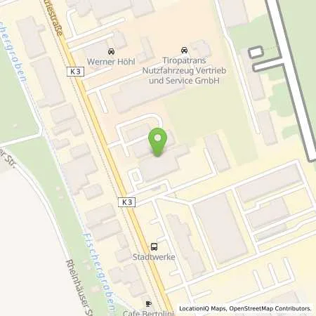 Standortübersicht der Tankstelle Stadtwerke Speyer GmbH in 67346 Speyer