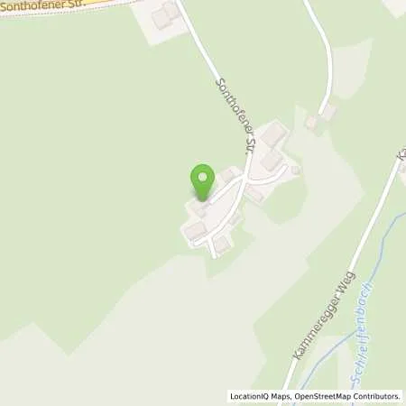 Standortübersicht der Tankstelle AVIA Tankstelle Autohaus Fink GmbH in 87541 Bad Hindelang