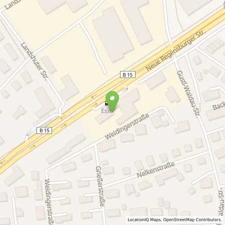 Standortübersicht der Tankstelle ESSO-Station Michaela Jenuwein in 84030 Ergolding